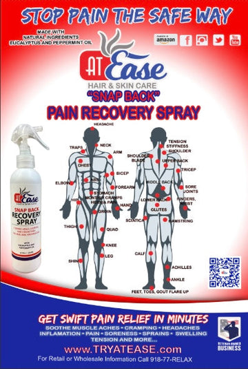 Discover the All-Natural Snap Back Recovery Spray: Your Head-to-Toe Solution for Growth, Relief & Restoration