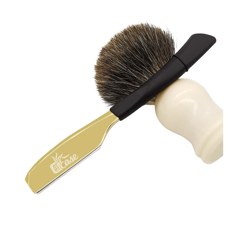 AT Ease Gold Straight Cut Throat CosmoRazor