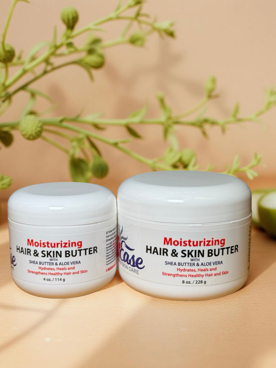 Moisturing hair and skin butter
